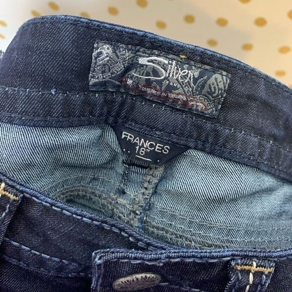 Silver Jeans Frances 18” Low Rise Bootcut Jeans 25 - Picture 5 of 7